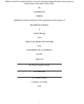 Cover page: Effects of beef fat enriched with trans vaccenic acid and conjugated linoleic acid on glucose homeostasis in diet-induced obese mice