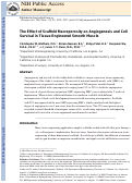 Cover page: The effect of scaffold macroporosity on angiogenesis and cell survival in tissue-engineered smooth muscle