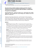 Cover page: Reciprocal Associations Between Adolescent Girls’ Chronic Interpersonal Stress and Nonsuicidal Self-Injury: A Multi-wave Prospective Investigation