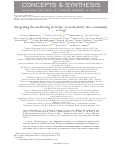 Cover page: Integrating the underlying structure of stochasticity into community ecology.