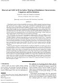 Cover page: Observed and CAM3 GCM Sea Surface Wind Speed Distributions: Characterization, Comparison, and Bias Reduction