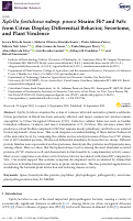 Cover page: Xylella fastidiosa subsp. pauca Strains Fb7 and 9a5c from Citrus Display Differential Behavior, Secretome, and Plant Virulence