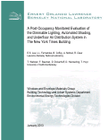 Cover page: A post-occupancy monitored evaluation of the dimmable lighting, automated shading, and underfloor air distribution system in The New York Times Building