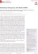 Cover page: Modulating Pathogenesis with Mobile-CRISPRi