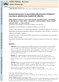 Cover page: Immunosenescence is associated with presence of Kaposi's sarcoma in antiretroviral treated HIV infection