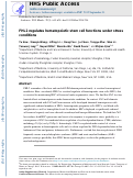 Cover page: FHL2 regulates hematopoietic stem cell functions under stress conditions