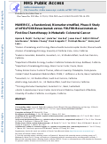 Cover page: MAVERICC, a Randomized, Biomarker-stratified, Phase II Study of mFOLFOX6-Bevacizumab versus FOLFIRI-Bevacizumab as First-line Chemotherapy in Metastatic Colorectal CancerPhase II study of mFOLFOX6-BV vs. FOLFIRI-BV in mCRC