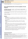 Cover page: Role of Delta-aminolevulinic Acid in the Symptoms of Acute Porphyria