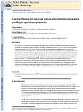 Cover page: Spectral filtering for improved pulsed photothermal temperature profiling in agar tissue phantoms