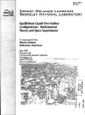 Cover page: Discontinuous Behavior of Liquids between Parallel and Tilted Plates