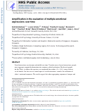 Cover page: Amplification in the evaluation of multiple emotional expressions over time