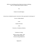 Cover page: The Factors that Influence Data Utilization in Decision-Making: The Case of HIV/AIDS Programs in Mexico