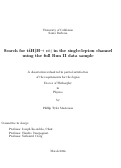 Cover page: Search for ttH(H-&gt;cc) in the single-lepton channel using the full Run II data sample