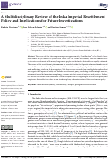 Cover page: A Multidisciplinary Review of the Inka Imperial Resettlement Policy and Implications for Future Investigations