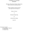 Cover page: Modeling and Experimental Studies of Densification Rates in Current Activated Densification