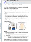 Cover page: 3D-printed dissolvable inserts for efficient and customizable fabrication of NMR transceiver coils