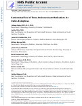 Cover page: Randomized Trial of Three Anticonvulsant Medications for Status Epilepticus