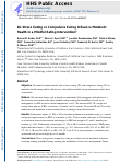 Cover page: Do Stress Eating or Compulsive Eating Influence Metabolic Health in a Mindfulness-Based Weight Loss Intervention?