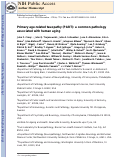 Cover page: Primary age-related tauopathy (PART): a common pathology associated with human aging