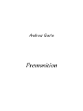 Cover page: Premonition