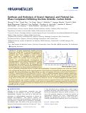 Cover page: Synthesis and Hydrolysis of Uranyl, Neptunyl, and Plutonyl Gas-Phase Complexes Exhibiting Discrete Actinide–Carbon Bonds