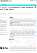 Cover page: A super-pangenome of the North American wild grape species.