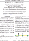 Cover page: Overtaking collision effects in a cw double-pass proton linac