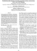 Cover page: Distributional determinants of learning argument structure constructions
in first and second language