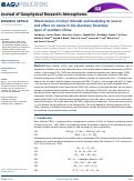 Cover page: Observations of nitryl chloride and modeling its source and effect on ozone in the planetary boundary layer of southern China