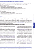 Cover page: Gene-Wide Identification of Episodic Selection