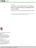 Cover page: Correction: Predicting Carriers of Ongoing Selective Sweeps without Knowledge of the Favored Allele.