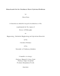 Cover page: Branch-and-Cut for Nonlinear Power Systems Problems