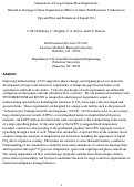 Cover page: Simulations of long column flow experiments related to geologic carbon sequestration: Effects of outer wall boundary condition on upward flow and formation of liquid CO2