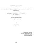 Cover page: A Compiler Infrastructure for Static and Hybrid Analysis of Discrete Event System Models