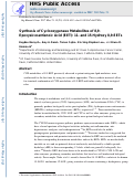 Cover page: Synthesis of cyclooxygenase metabolites of 8,9-epoxyeicosatrienoic acid (EET): 11- and 15-hydroxy 8,9-EETs