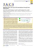 Cover page: Modeling Linear and Cyclic PKS Intermediates through Atom Replacement