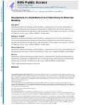 Cover page: Development of a Pantetheine Force Field Library for Molecular Modeling