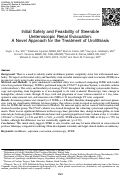 Cover page: Initial Safety and Feasibility of Steerable Ureteroscopic Renal Evacuation: A Novel Approach for the Treatment of Urolithiasis.