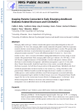 Cover page: Keeping Parents Connected in Early Emerging Adulthood: Diabetes-Related Disclosure and Solicitation