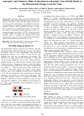 Cover page: Automatic and voluntary shifts of attention in a Dynamic Neural Field model of the Dimensional Change Card Sort task