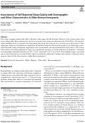 Cover page: Crosswalking the Patient-Reported Outcomes Measurement Information System Physical Function, Pain Interference, and Pain Intensity Scores to the Roland-Morris Disability Questionnaire and the Oswestry Disability Index