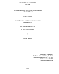 Cover page: A radiocarbon study of black carbon aerosol emissions in the Earth System