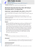 Cover page: What Role Do Masculine Norms Play in Men’s HIV Testing in Sub-Saharan Africa?: A Scoping Review