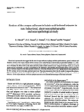 Cover page: Section of the corpus callosum in kainic acid induced seizures in rats: behavioral, electroencephalographic and neuropathological study