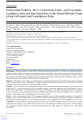 Cover page: Geolocation Patterns, Wi-Fi Connectivity Rates, and Psychiatric Symptoms Among Urban Homeless Youth: Mixed Methods Study Using Self-report and Smartphone Data