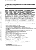 Cover page: Pulse shape discrimination in CUPID-Mo using principal component analysis