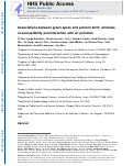 Cover page: Associations between green space and preterm birth: Windows of susceptibility and interaction with air pollution.