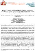 Cover page: Responses to Familiar and Unfamiliar Humans by Belugas (Delphinapterus leucas), Bottlenose Dolphins (Tursiops truncatus), &amp; Pacific White-Sided Dolphins (Lagenorhynchus obliquidens): A Replication and Extension