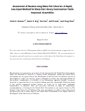 Cover page: Assessment of Nextera Long Mate-Pair Libraries: A Rapid, Low-Input Method for Mate-Pair Library Construction Yields Improved Assemblies