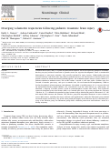 Cover page: Diverging volumetric trajectories following pediatric traumatic brain injury.